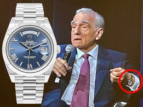 Watch Spotting: Martin Scorsese Seen Wearing Rolex Day